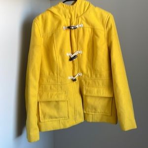 Old Navy Yellow Peacoat